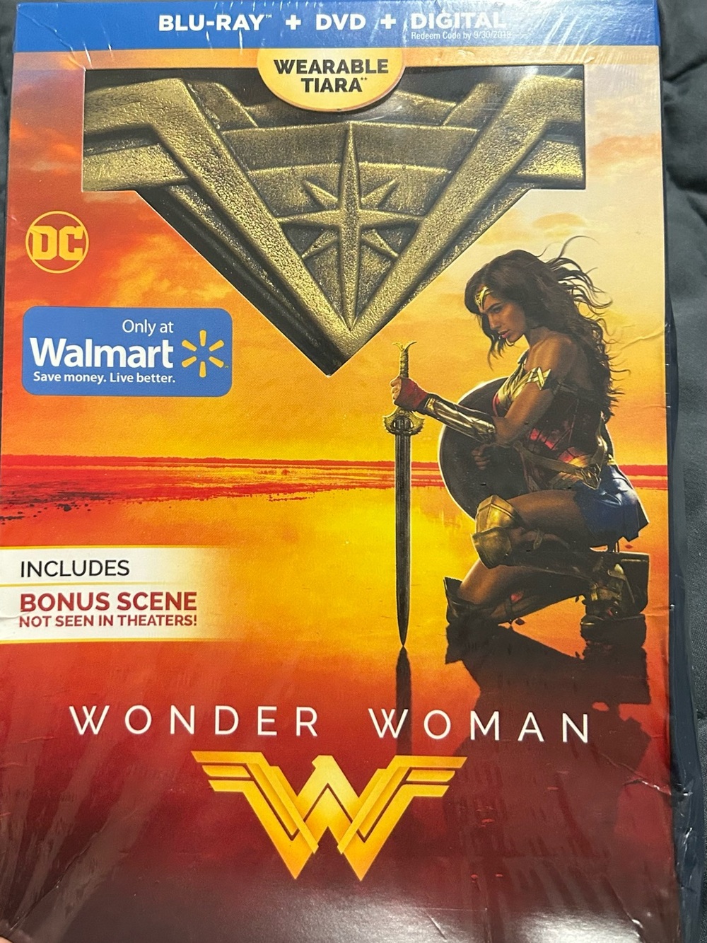 Wonder Woman Special Edition DVD with Tiara